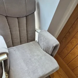 Glider nursing chair and stool - Image 3