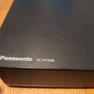 Panasonic SC-HTE80 sound bar and TV system - Image 5