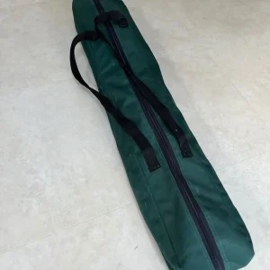Green Canvas Heavy Duty Portable Folding Camp Bed - Image 2