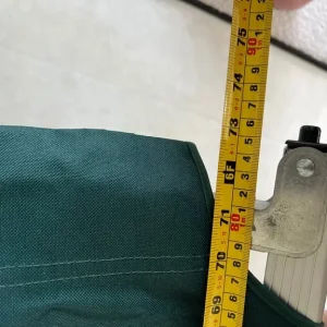 Green Canvas Heavy Duty Portable Folding Camp Bed - Image 4