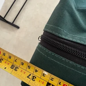 Green Canvas Heavy Duty Portable Folding Camp Bed - Image 5