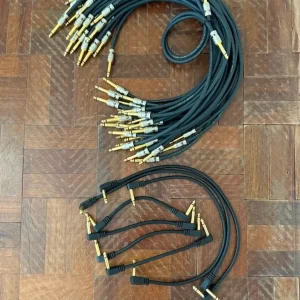 1/4 inch jack to jack instrument patch leads - Image 3