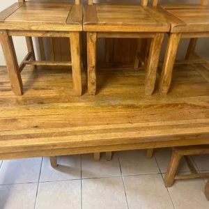 Table and 6 chairs - Image 2