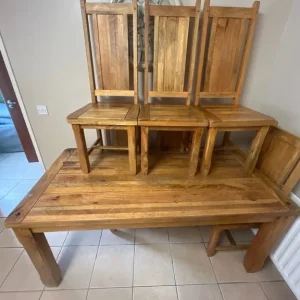 Table and 6 chairs