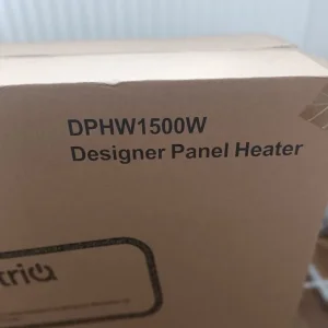 Electriq 1500W Smart Wall Panel Heater with Thermostat and Weekly Timer x 3 - Image 3