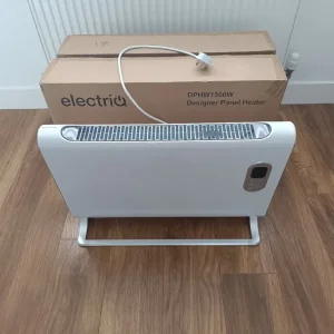 Electriq 1500W Smart Wall Panel Heater with Thermostat and Weekly Timer x 3