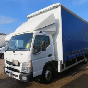 2016 Mitsubishi Canter 20ft Curtain Sided Diesel Automatic - Image 4