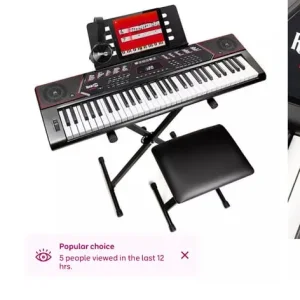 Brand new keyboard with table and chair - Image 4
