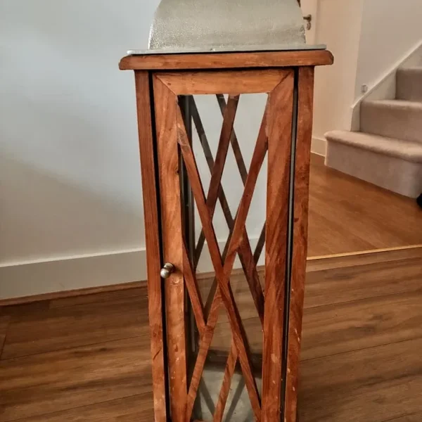 Large wooden lantern