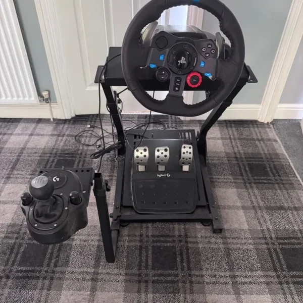 Logitech G29 steering wheel rig