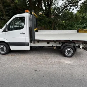 VW Crafter Tipper CR35 MWB White 2.0 Tdi 2016 - Image 3