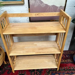 Wooden Folding Bookcase - Image 2