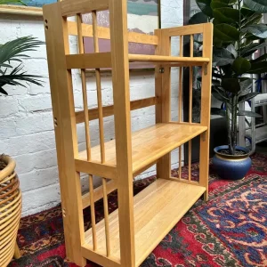 Wooden Folding Bookcase - Image 4