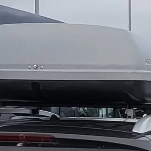 Roofbox with Hapro Roady and Bars - Image 3