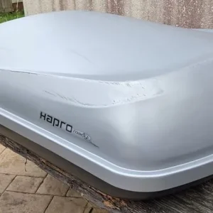 Roofbox with Hapro Roady and Bars