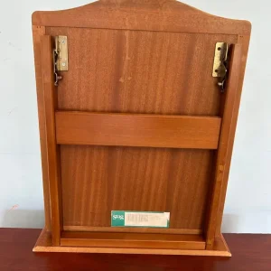 Stag Dressing Table Teak Tilting Mirror H12in/61cm W20in/51cm D6.5in/16cm - Image 4