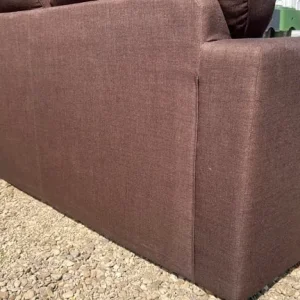 Matching Brown Fabric Sofas - Image 6