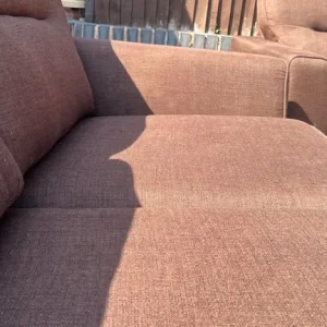 Matching Brown Fabric Sofas - Image 7