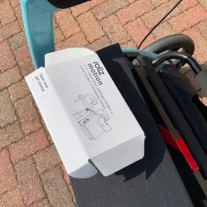 Rollz Motion 2 combined rollator and wheelchair (Island Blue) - Image 5