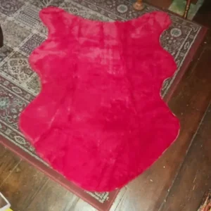 Luxury Faux Fur Rug 110cm x 90cm - Image 2