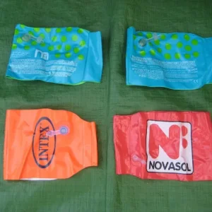 4 Inflatable Swimming Armbands for Junior Learners