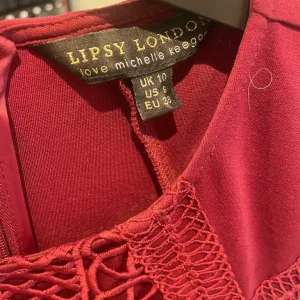 Maroon Lipsy Dress size 10 - Image 2