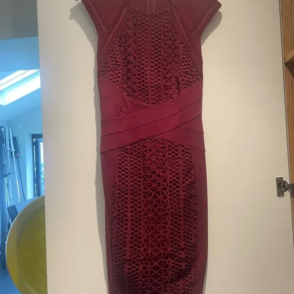 Maroon Lipsy Dress size 10