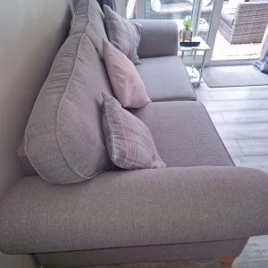 Grey settee - Image 2
