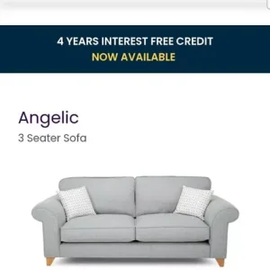 Grey settee - Image 4