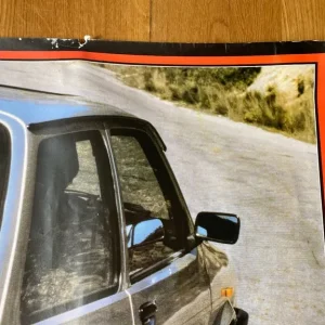 Genuine Large MG Metro Original Showroom Poster Turbo - Image 5