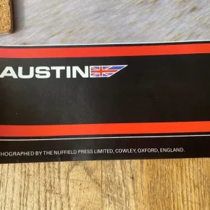 Genuine Large MG Metro Original Showroom Poster Turbo - Image 8