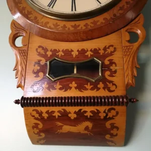 Wall Clock Antique – Likely American - Image 2