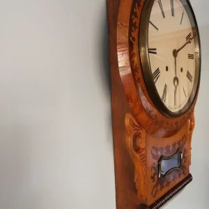 Wall Clock Antique – Likely American - Image 4