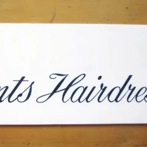 Vintage Gents Hairdresser Salon Sign