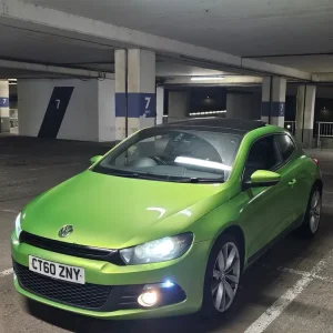 Viper Green Volkswagen Scirocco GT TDI 170 with 6-speed semi-auto - Image 5