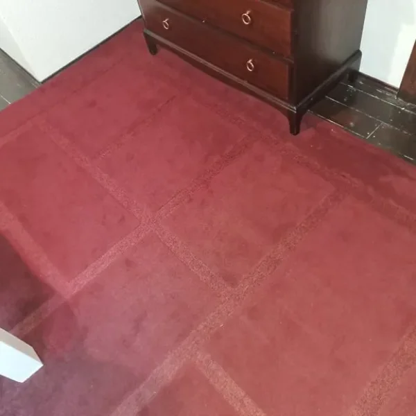 Extra large Red Wool Rug