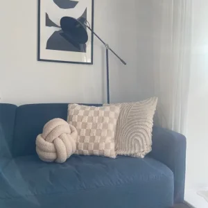 Navy blue Modern sofa - Image 2
