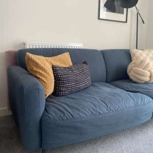 Navy blue Modern sofa - Image 3
