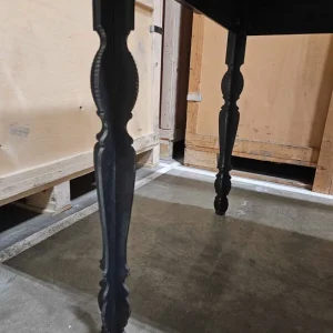 Solid Steel Bespoke Dining Table W210 x D90 x H76 - Image 3