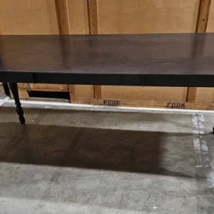 Solid Steel Bespoke Dining Table W210 x D90 x H76