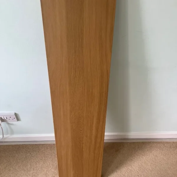 Wooden floating shelf