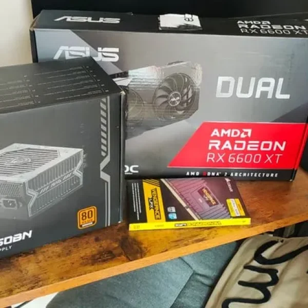 Gaming PC Work Station 6600xt 10400 i5