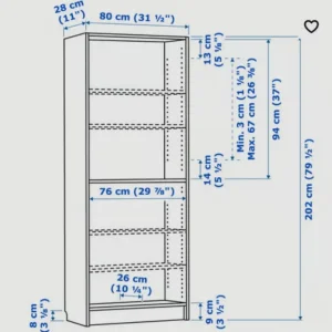 IKEA BILLY bookcase - Image 2