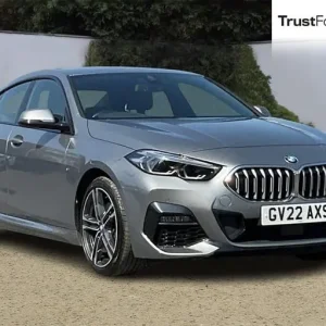 2022 BMW 2 Series 218i M Sport 4-door with heated seats, lane assist, and sat nav