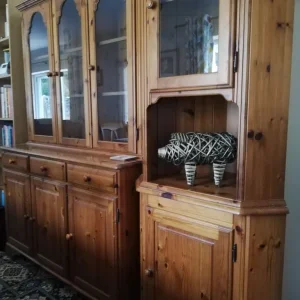Ducal pine dresser and corner unit set