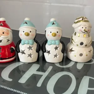Xmas tea light holders and candle burners - Image 3
