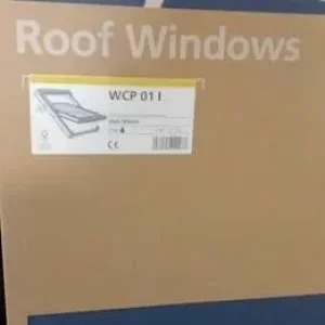 Keylite roof window 55cm x 78cm with tile flashing kit - Image 4