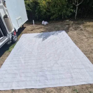 Isabella Bolon Caravan Porch Flooring