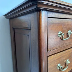 Vintage Mahogany 4 Drawer Chest of Drawers - Image 6