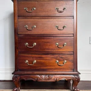 Vintage Mahogany 4 Drawer Chest of Drawers